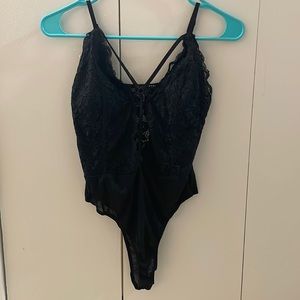 NWOT Black Lace Lingerie